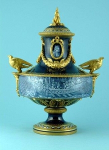 Hastings vase by Thomas Bott, 1868 - courtesy Worcester Porcelain Museum